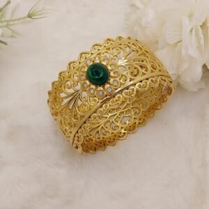Bracelet perle verte