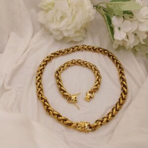 collier et gourmette palmier